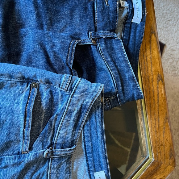 3 pair size 16 Lane Bryant jeans - Picture 2 of 2